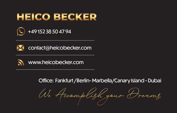 Business card von Heico Becker 